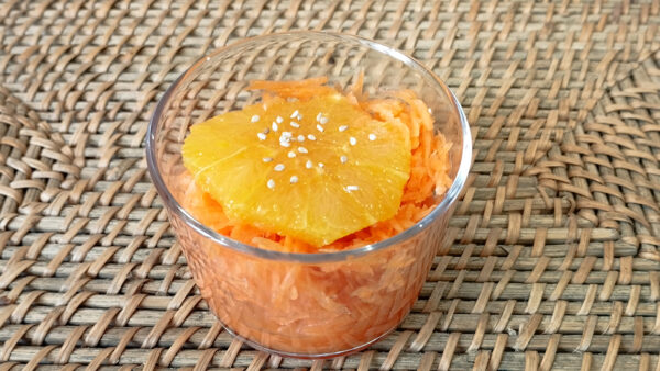 Salade de carottes à l’orange