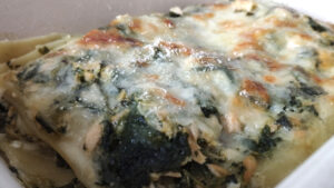 Lasagnes au saumon et épinards