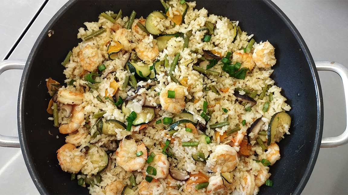 Riz rôti aux crevettes à la vietnamienne – Image 4