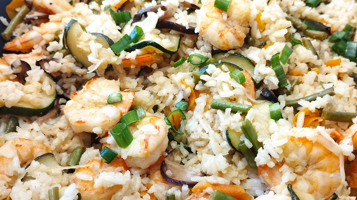 Riz rôti aux crevettes à la vietnamienne – Image 2