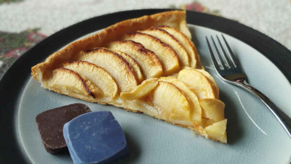 Tarte aux pommes bio