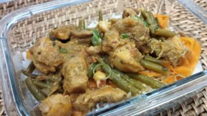 Mijoté de veau et légumes du marché