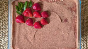 Tiramisu à la fraise