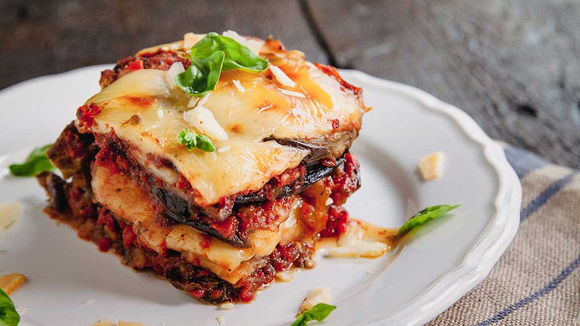 Aubergines à la Parmigiana