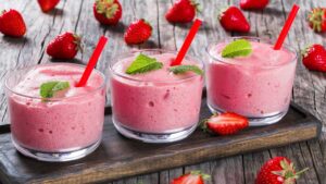 Mousse aux fruits rouges