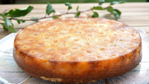 Gâteau renversé aux mirabelles