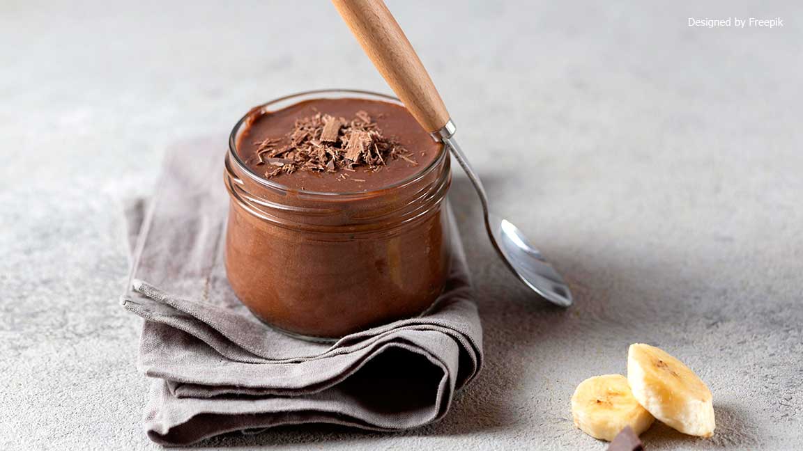 Crème au chocolat noir