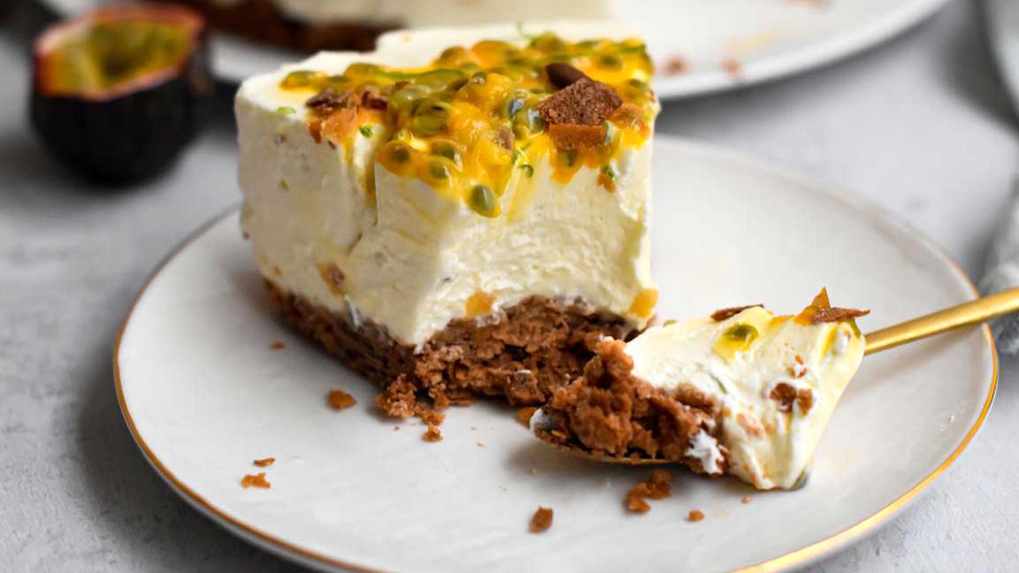 Cheesecake citron vert