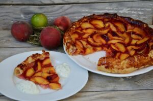 Tarte aux abricots et romarin